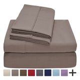 1800 Prestige Collection Brushed Microfiber Bedding Bedsheet