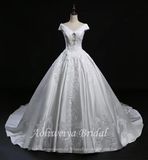 Aoliweiya Aolanes Ivory Srping Full Length Wedding Dress010520