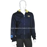 Customized Good Quality Men's Fleece Hooded Jacket