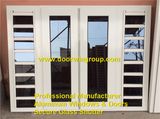 Aluminum Glass Shutter Window with Flyscreens
