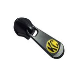 Promotional Metal Zipper Pull Black Plated Metal Zipper Slider Zipper Puller