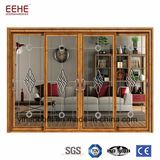 Office Automatic Sensor Glass Sliding Door Aluminum Main Door