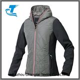 Women's Thermal Full-Zip Hooded Jacket with Drawstring