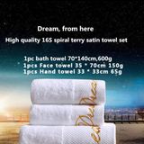 100% Premium Long-Staple Combed Cotton Hotel Towel