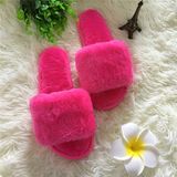 Cute Adorable Rabbit Fur Slipper