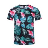 Lady Full Flower Printed T-Shirt