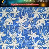 2017 Beachwear New Printing Patten on Polyester Peach Skin