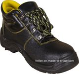 Half Leather and Half PU Quality Safety Shoes