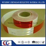 DOT C2 Red and White Diamond Grade Reflective Truck Tape