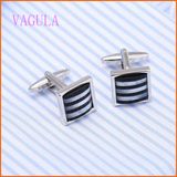 VAGULA 2015 Fashion Sea Shell Copper Shirt Cufflinks