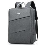 Functional Gray Nylon Waterproof Laptop Handbags Backpack School Bag (FRT4-46)