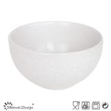 14cm Ceramic White Glaze Seesame Solid White Ceramic Bowl