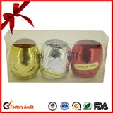 Metallic PP Ribbon Egg for Gift Packing
