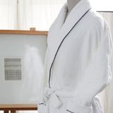 Premium Cotton Bathrobe Shawl Collar Gowns
