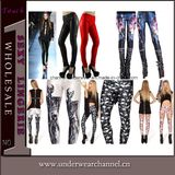 High Quality Fashion Jeans Women Pants Pantyhose Leggings Tights (TPFG433)