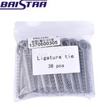 Dental T Type Grey Plastic Ligature Tie for Orthodontic Use
