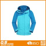 Women's 3 in 1 Outdoor Waterproof Warm Jackets