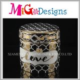 Hot Seller Elegant Modern Home Ceramic Decorative Jewelry Box