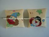 Plush Square Clown Cushion