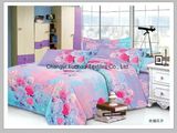 Polyester 100% Microfiber Disperse Printting Beautiful Bedding Set T/C 50/50