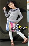 Children'apparel / Girl's Apparel / Girl's T-Shirt / Boy's T-Shirt (CH0038)