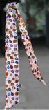 Digital Printed Custom Silk Twilly Tie