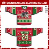 Cheap Wholesale Blank Christmas Ice Hockey Goalie Jerseys Custom