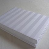 Cheap White Flat Cotton Bed Sheet for Hotel