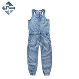 Children's Denim Jump Suit Made of 100% Cotton Fabric