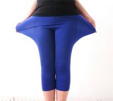 Women Plus Size Xxxl Candy Color High Elestic Modal Legging