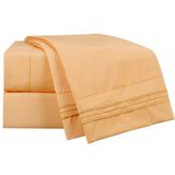 6 Piece 1500 Thread Count Deep Pocket Bed Sheet Set