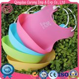 Customized Logo Bibs Waterproof Silicone Baby Bib