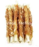 Pet Store Pet Treats for Dogs Chicken Wrapped 16cm Smoked Porkhide