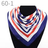 60cm Satin Square Scarf Printing 60cm Square Scarf