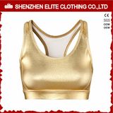 Youth Fitness PU Leather Sports Bra Sex