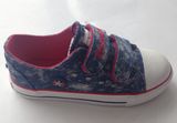 Hot Sell Children Canvas Shoes Vulcanized Shoes (SNK-02007)