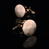 High Quality Shirt Gold Cuff Links (Hlk30605)