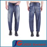 an Amphora-Cut Design Men Trucker Carrot Shape Jeans (JC3329)