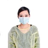 Tie on 3-Ply Non-Woven Polypropylene Face Mask Medical Accessories