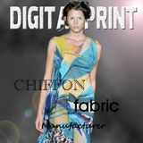 2017 Silk Chiffon/Digital Printing (X1036)