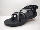 OEM TPR Beach Sandal for Man with Woven Tape (21yx851)