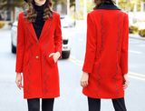 Ladies Lapel Jacket Slim Winter Fashion Jacket