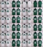 New York Chrebet Decker Fitzpatrick Gastineau Ivory Customized Football Jerseys