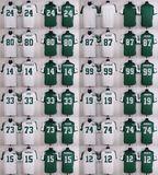 New York Chrebet Decker Fitzpatrick Gastineau Ivory Customized Football Jerseys