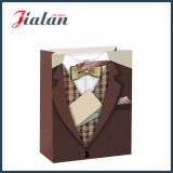Glossy Laminated Customize Cheap Logo Paper Shopping Bag for Man