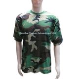 Wholesale Unisex Camo T Shirt with Crew Neck