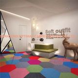 100% Nylon Office Meeting Conference Room Modular Commercial Carpet Tile