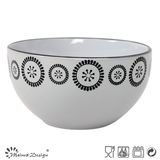 New Design Black and White Bowl