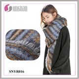 Winter Warm Ladies Jacquard Twill Imitation Cashmere Scarf