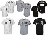 Customized Chicago White Sox Cool Base Flex Base Baseball Jerseys